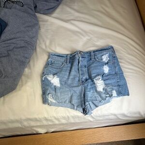 hollister jean shorts